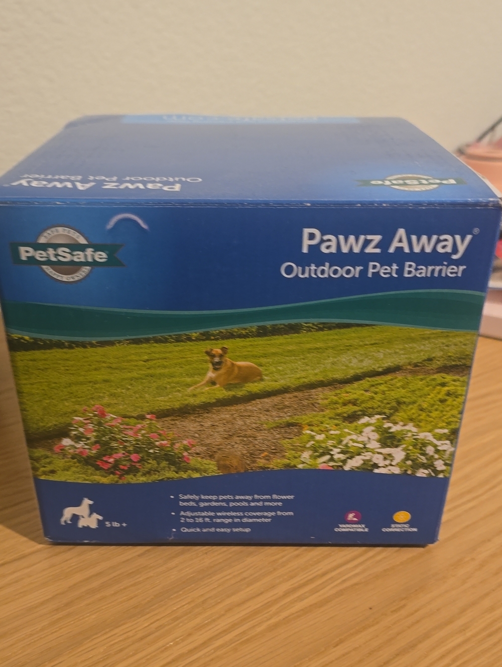 PetSafe Pawz Away Outdoor Pet Barrier - Blue and Green